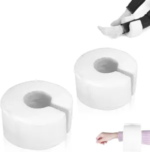 2Pcs Ankle Pillow, Foot Elevation Pillow Foot Pillow Elevation for Bed Comfortable Heel Bed Pressure Sore Protection Cushion Foot Protection for Pressure Sores