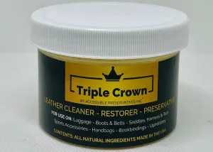 4 Ounce Leather formula; leather conditioner; leather cleaner; leather restorer for use on auto interiors, shoes, bags. Made in the U.S.A.