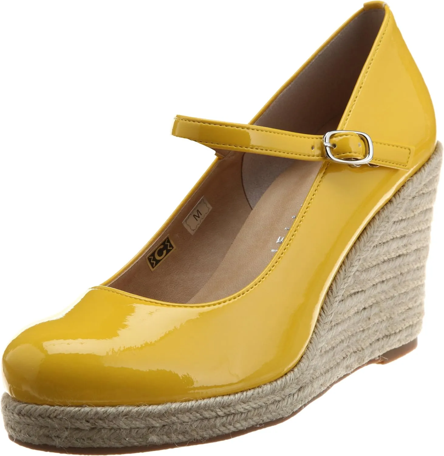 793-52 Upper Strap Jute Wrap Wedge Heel