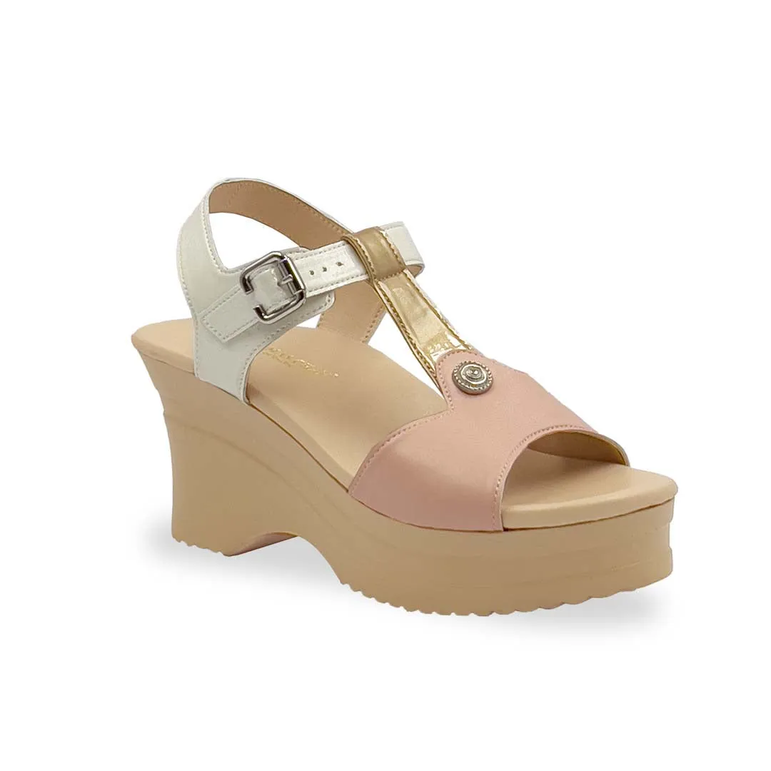 [Add to Cart RM189] Three Tone Slingback Heels 3"inch [Cushioned Footbed Series]