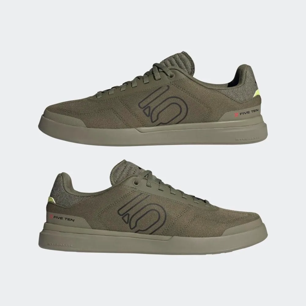 adidas Mens Sleuth DLX Canvas Bike Cycling Sneakers Shoes - Green