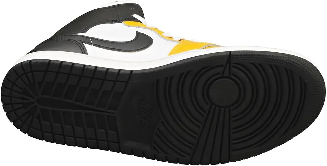 Air Jordan 1 Mid (DQ8426-701, Yellow Ochre/White/Yellow Ochre/Black)