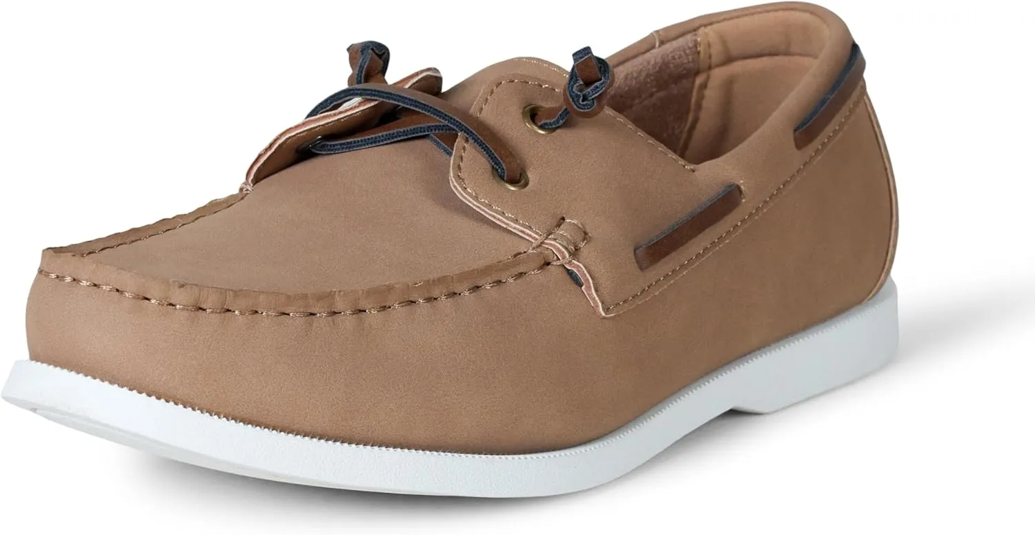 Amazon Essentials Men's Slip-On Boat Shoe with Ventilation