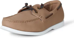 Amazon Essentials Men's Slip-On Boat Shoe with Ventilation