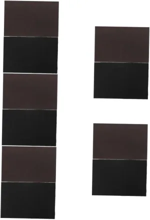 Angoily 5sets 2pcs Leather for Sofa Repair Durable Cowhide Material DIY Leather Kits Crafting for Mending Sofas Chairs and Upholstery 2pcs*5