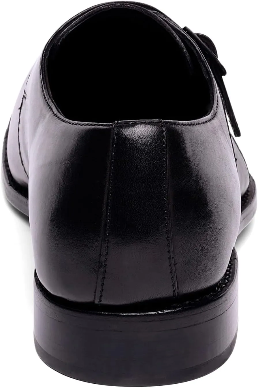 Anthony Veer Roosevelt Single Monk Strap Dress Shoe for Men | Goodyear Welt Construction | Cushioned Footbed & Recraftable Leather Sole | Full Grain Calfskin Leather Upper
