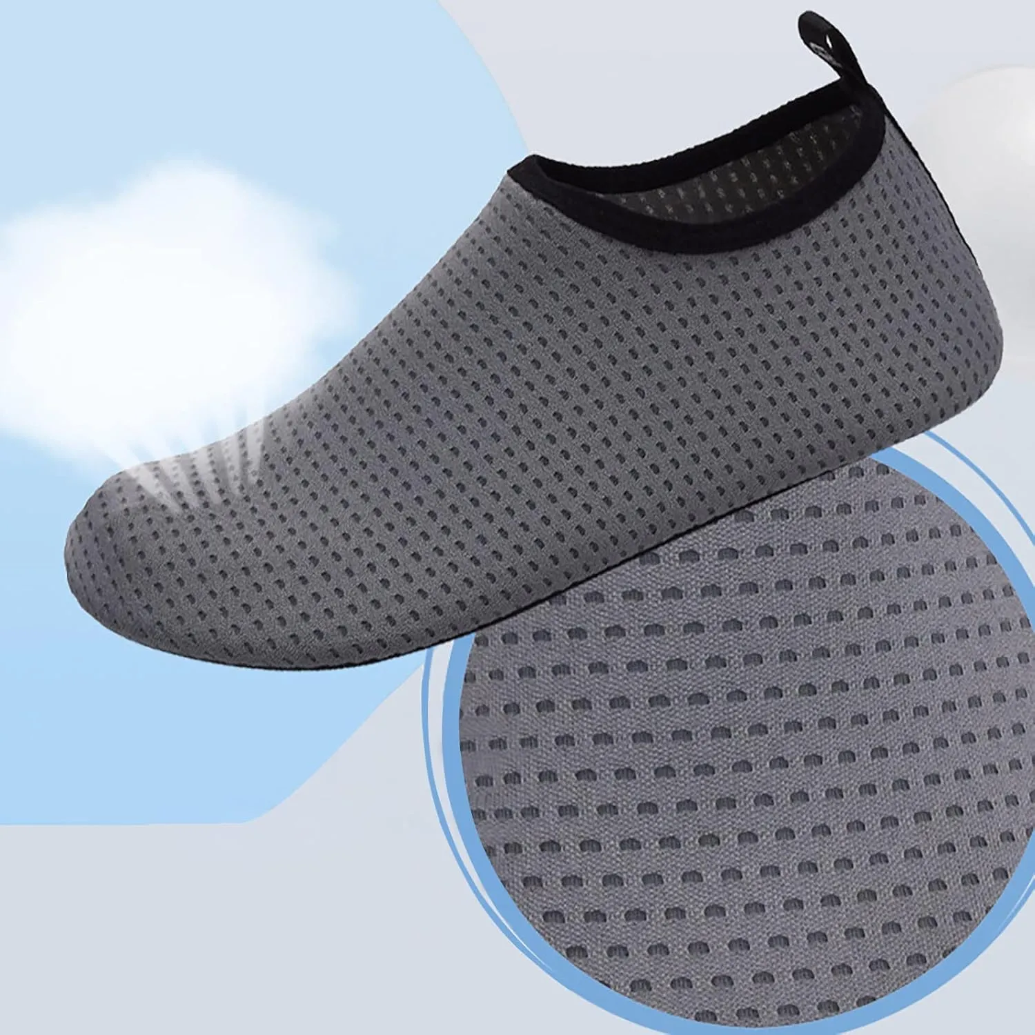 Aqua Water Shoes Women Men Quick Dry Barefoot Beach Swim Pool Surf Yoga Hiking Kayaking Lightweight Breathable Non Slip Outdoor