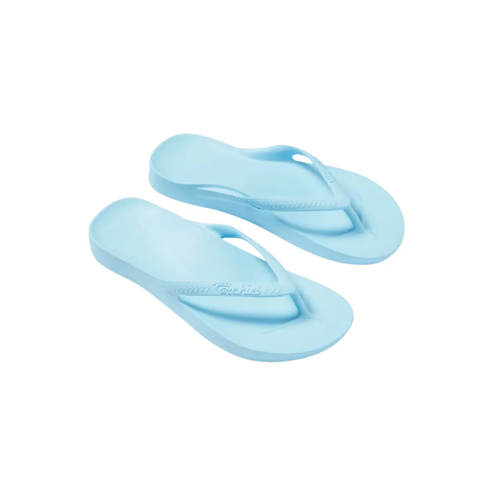 Archies Arch Support Jandals Sky Blue