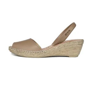 Avarcas Wedge Espadrilles Bosc in Taupe