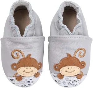 Baby Moccasins Soft Leather Toddler First Walker Shoes