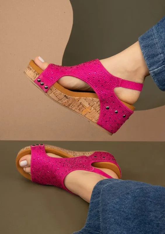 BARBARA Rhinestone Wedges