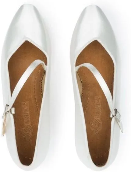 BDdance Women's Dancing Shoes Latin Salsa Tango Jazz Ballroom Performance Heels Leather 138 White, 4.5-11