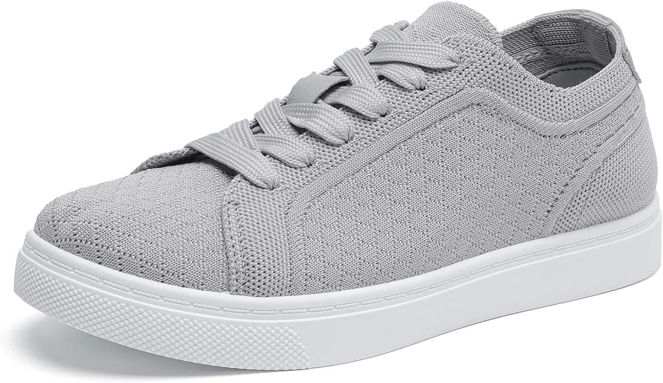 Betrue Breathable Slip On Shoes for Women, Womens Casual Boat Loafers Walking Shoes, Lightweight Canvas Lace Up Loafers Shoes for Women