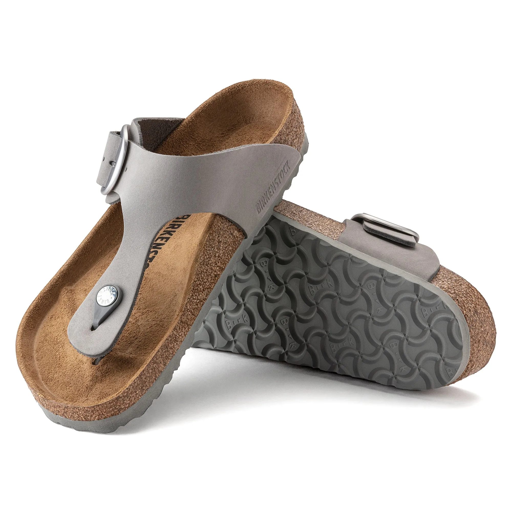 Birkenstock Gizeh Big Buckle dove gray nubuck