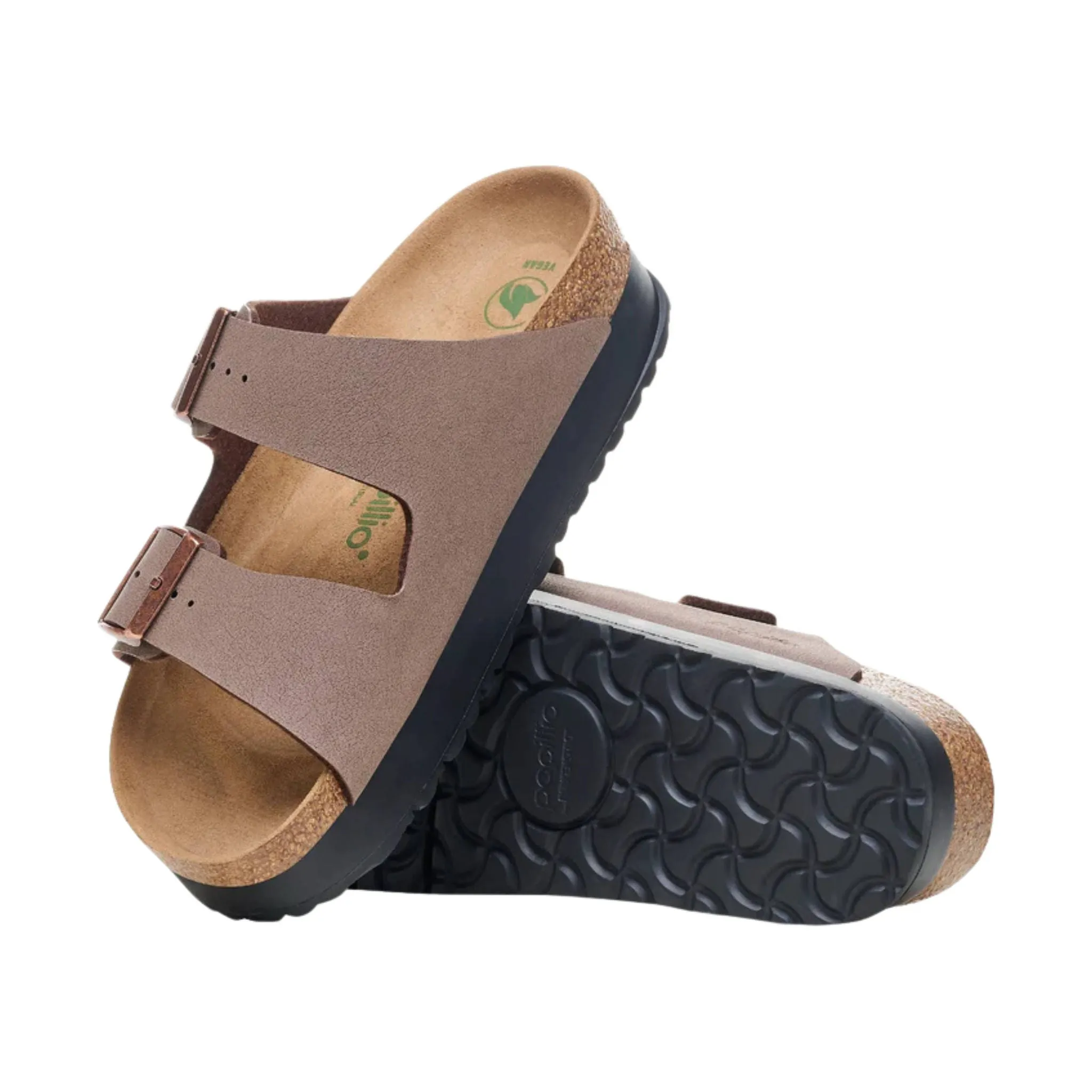 Birkenstock Papillio Arizona Platform Vegan Sandal - Mocha