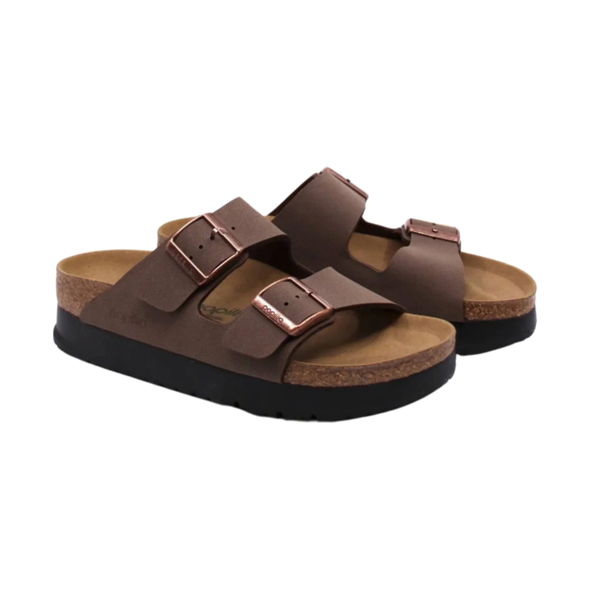 Birkenstock Papillio Arizona Platform Vegan Sandal - Mocha