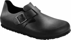 BIRKENSTOCK Unisex London Black Oiled Leather 40 (US Men's 7-7.5 / US Women's 9-9.5)
