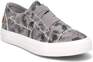 Blowfish Malibu Marley - Shoes for Women - Canvas Upper - Rubber Outsole - Cushioned Fabric Footbed Dark Gray Peppercorn Camo 6 M