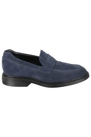 Blue Suede H576 Loafer
