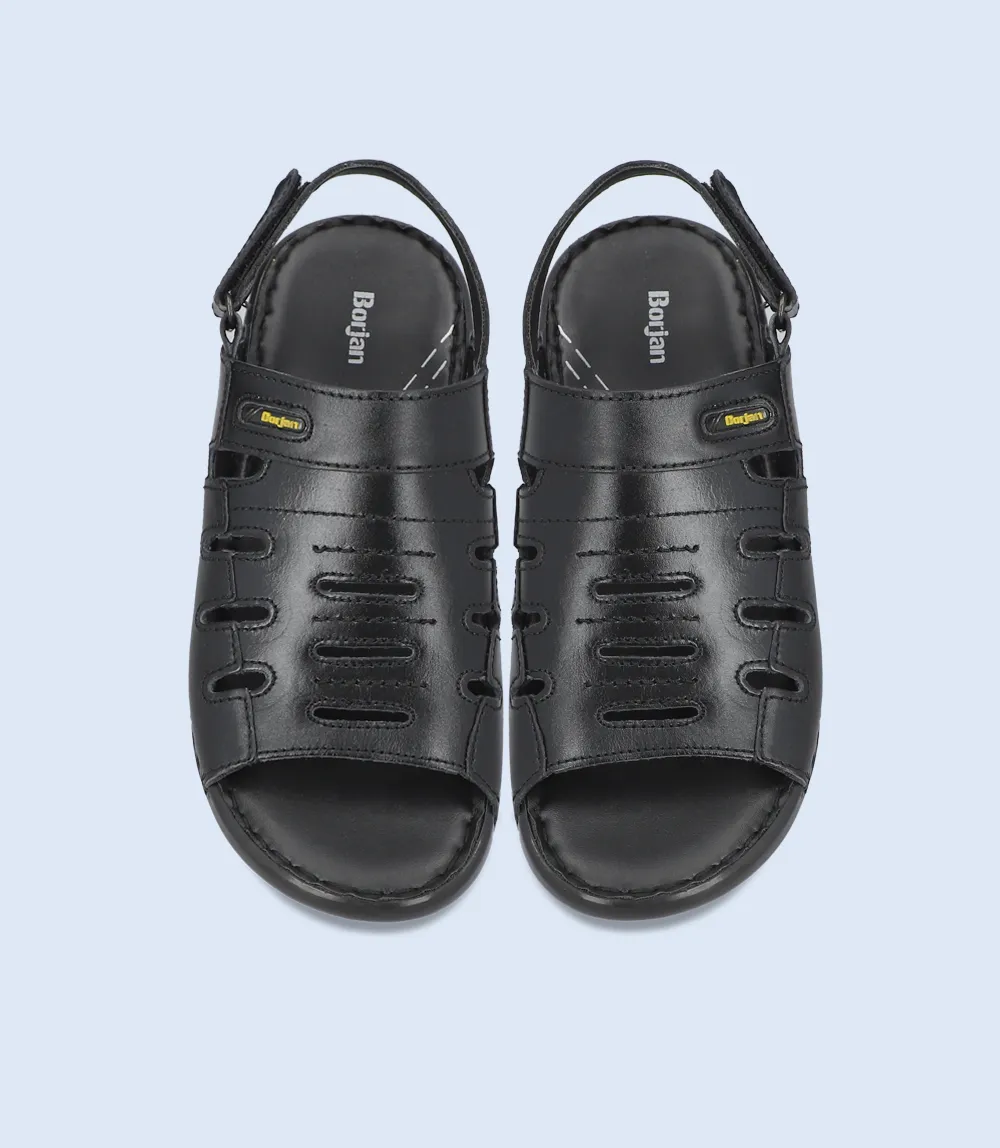 BM5861-BLACK-Men Sandal