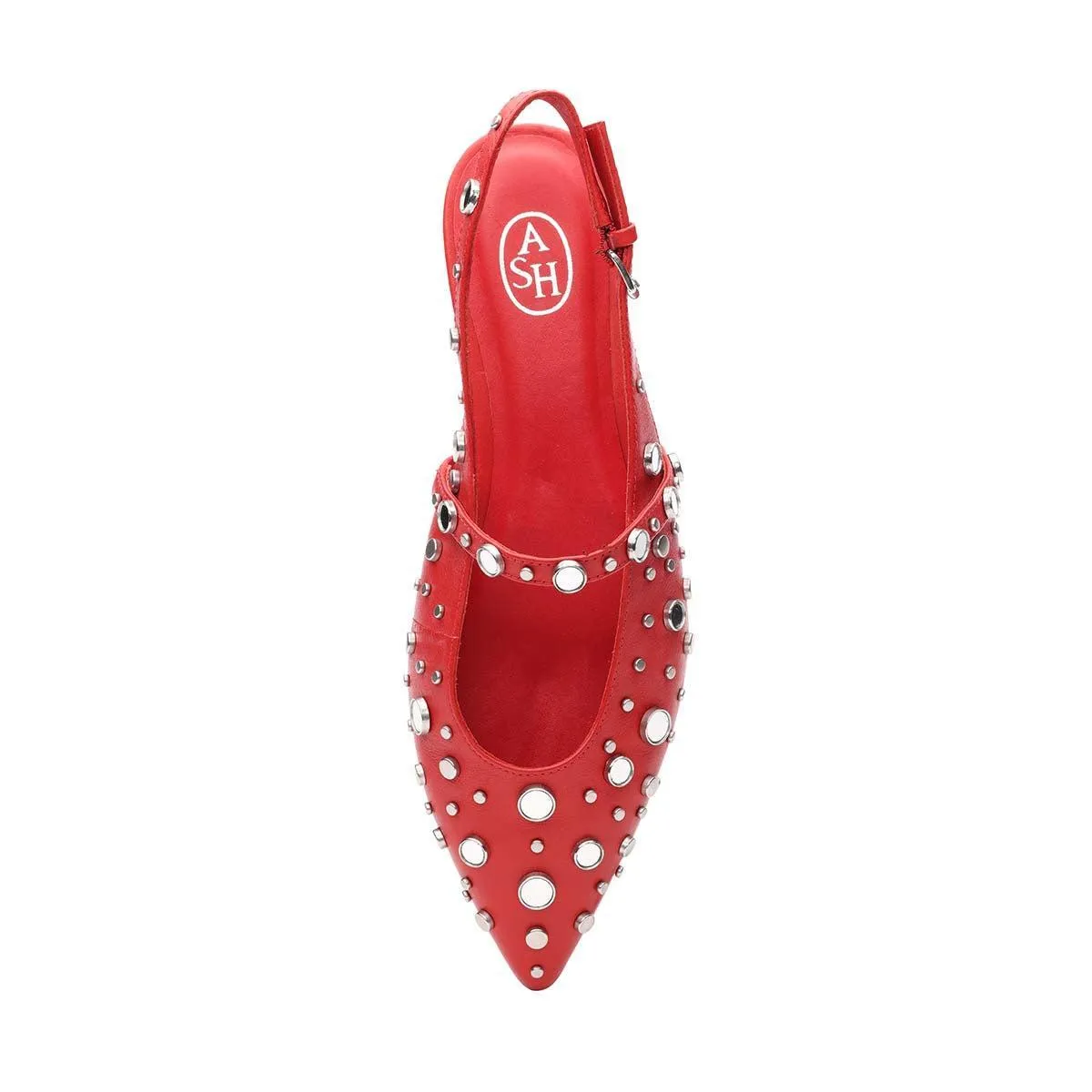 Brenda Studded Slingback Ballet Flat