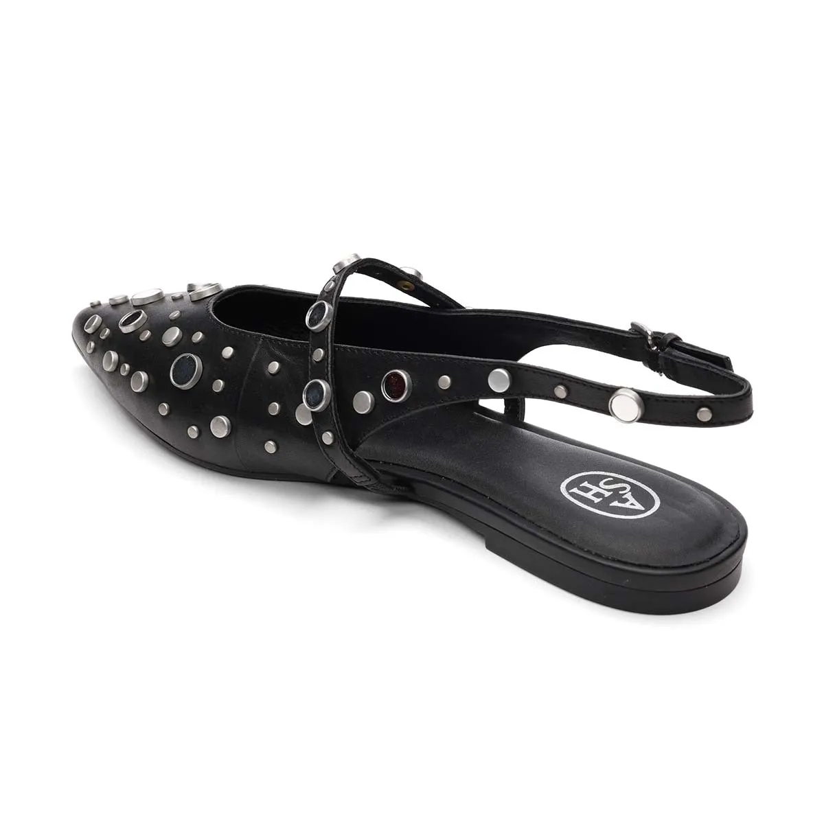 Brenda Studded Slingback Ballet Flat