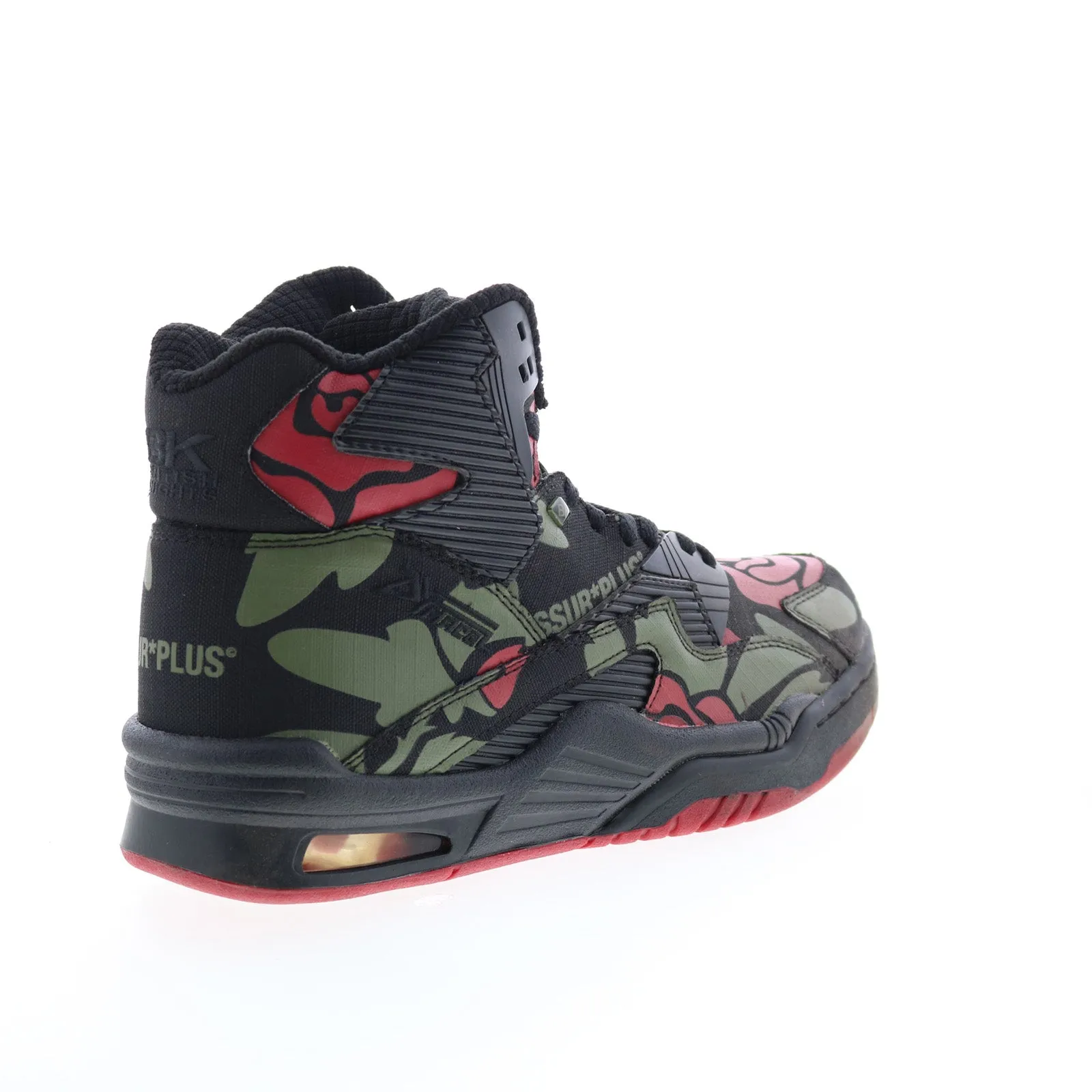 British Knights Ssur*Plus X Control Hi Rose Camo Mens Black Sneakers Shoes