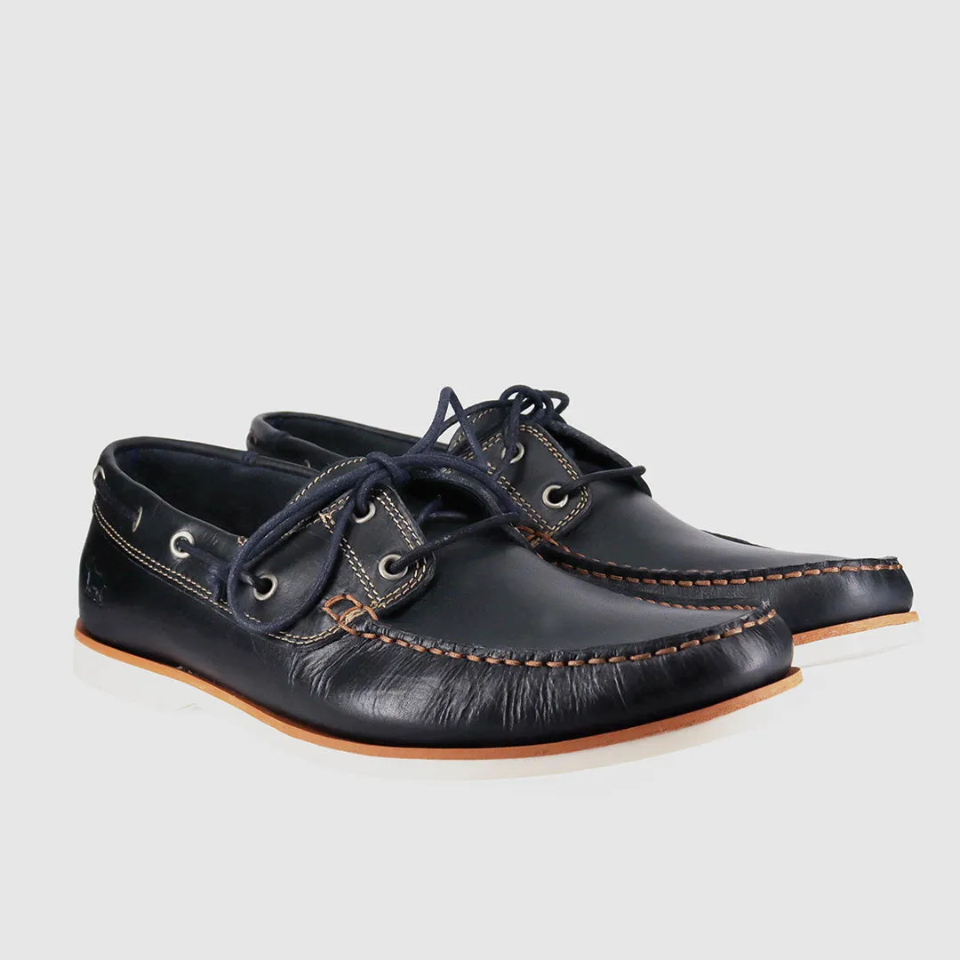 Byron Boat Shoes Navy