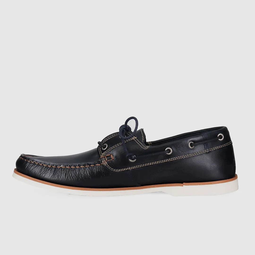 Byron Boat Shoes Navy