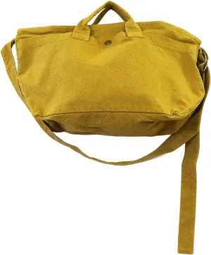 Canvas Boat-shaped Tote Bag Zipper Cotton100% japan Washable Adjustable Lightweight Soft ZIP Bag (VC-39)