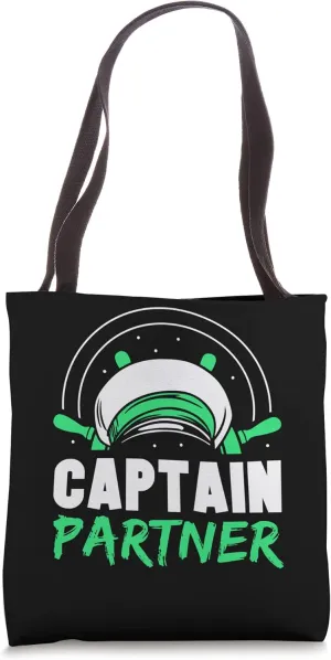 Captain Partner Ship Skipper Boat Yacht Tote Bag