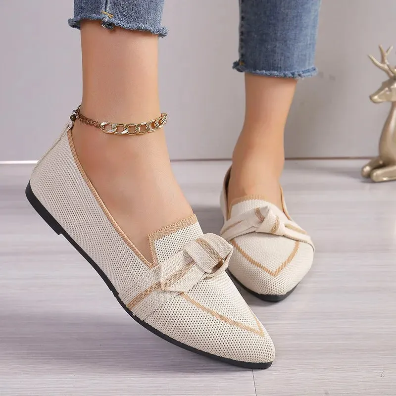 Carolina - Butterfly Knot Slip-On