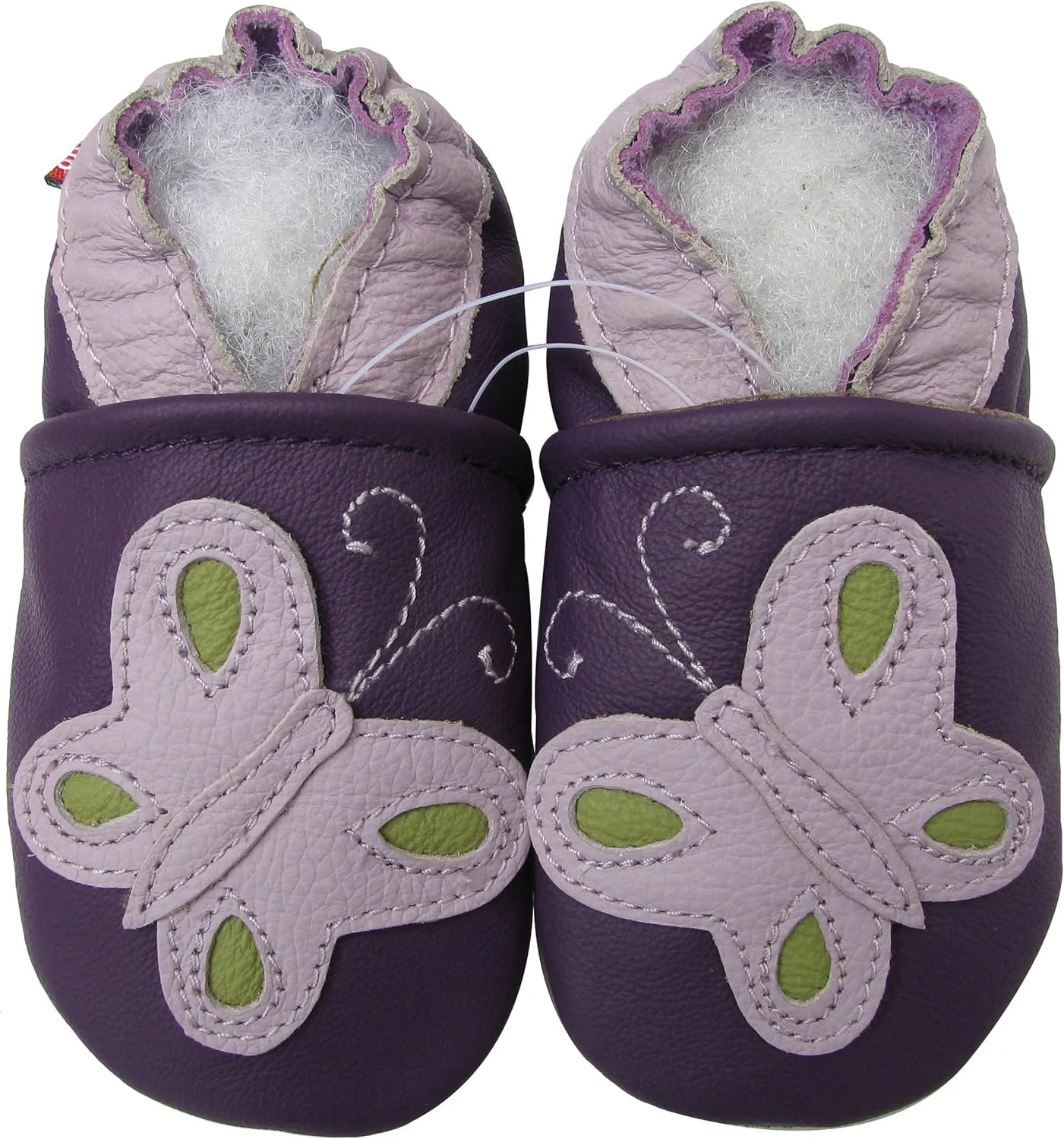 Carozoo 18 Designs Baby Shoes Leather Soft Sole Prewalker Crib Slippers Toddler Kids Shoes (0-6 Months to 7-8 Years)