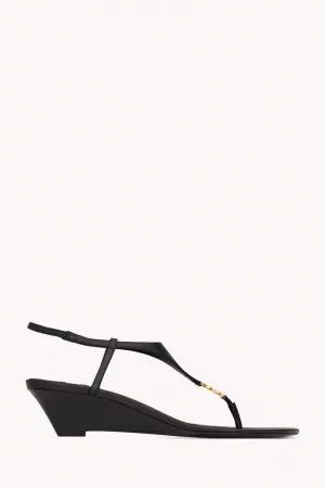Cassandra Wedges In Smooth Leather