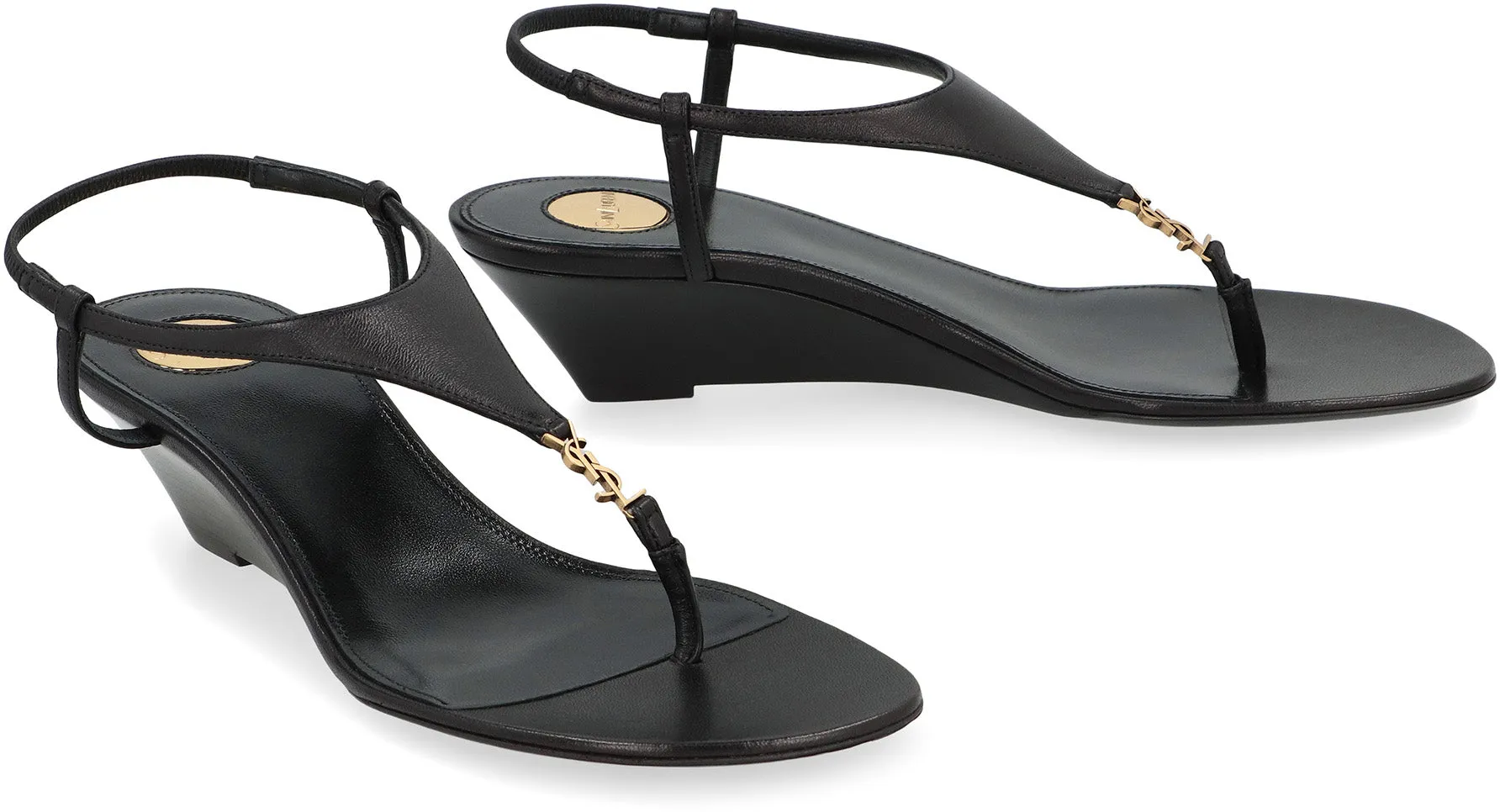 Cassandre leather wedges