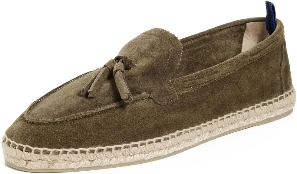 Castañer Men's Nico Suede Espadrille Loafers