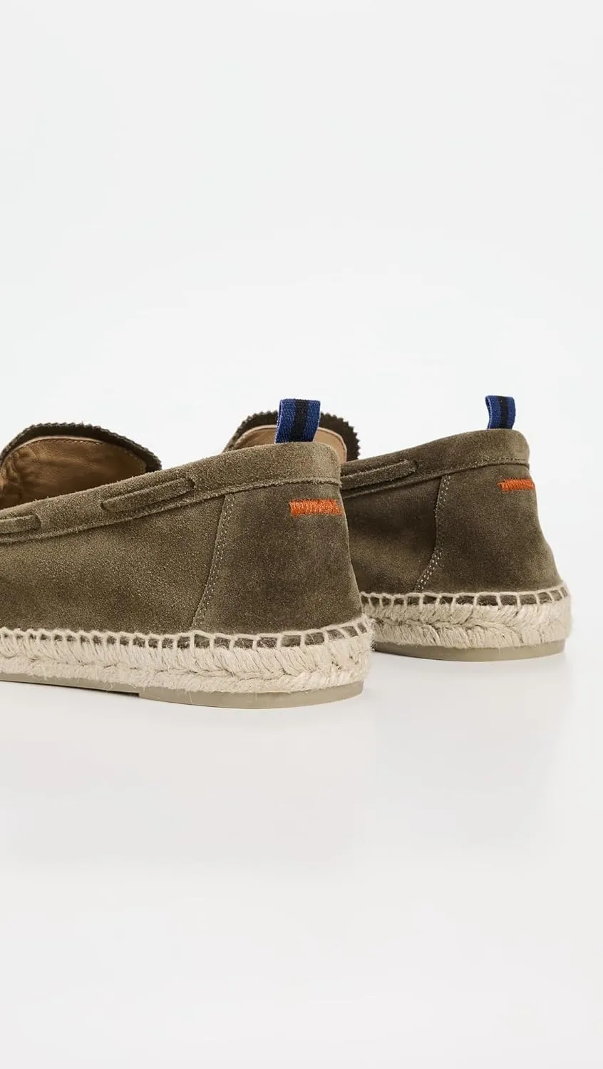 Castañer Men's Nico Suede Espadrille Loafers