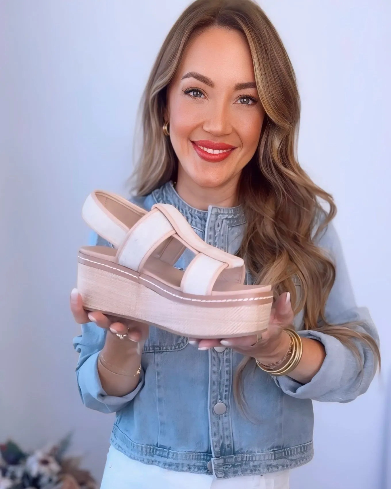 Celeste Platform Sandals