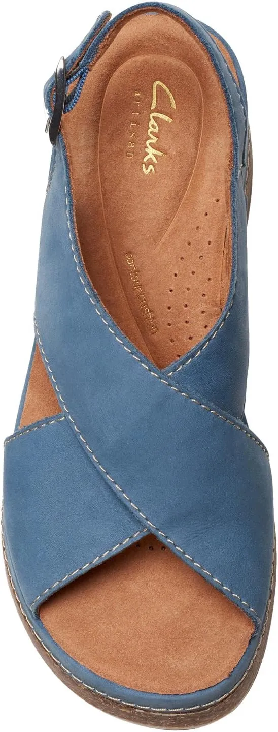 Clarks Women's Kassanda Step Wedge Sandal