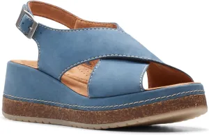 Clarks Women's Kassanda Step Wedge Sandal