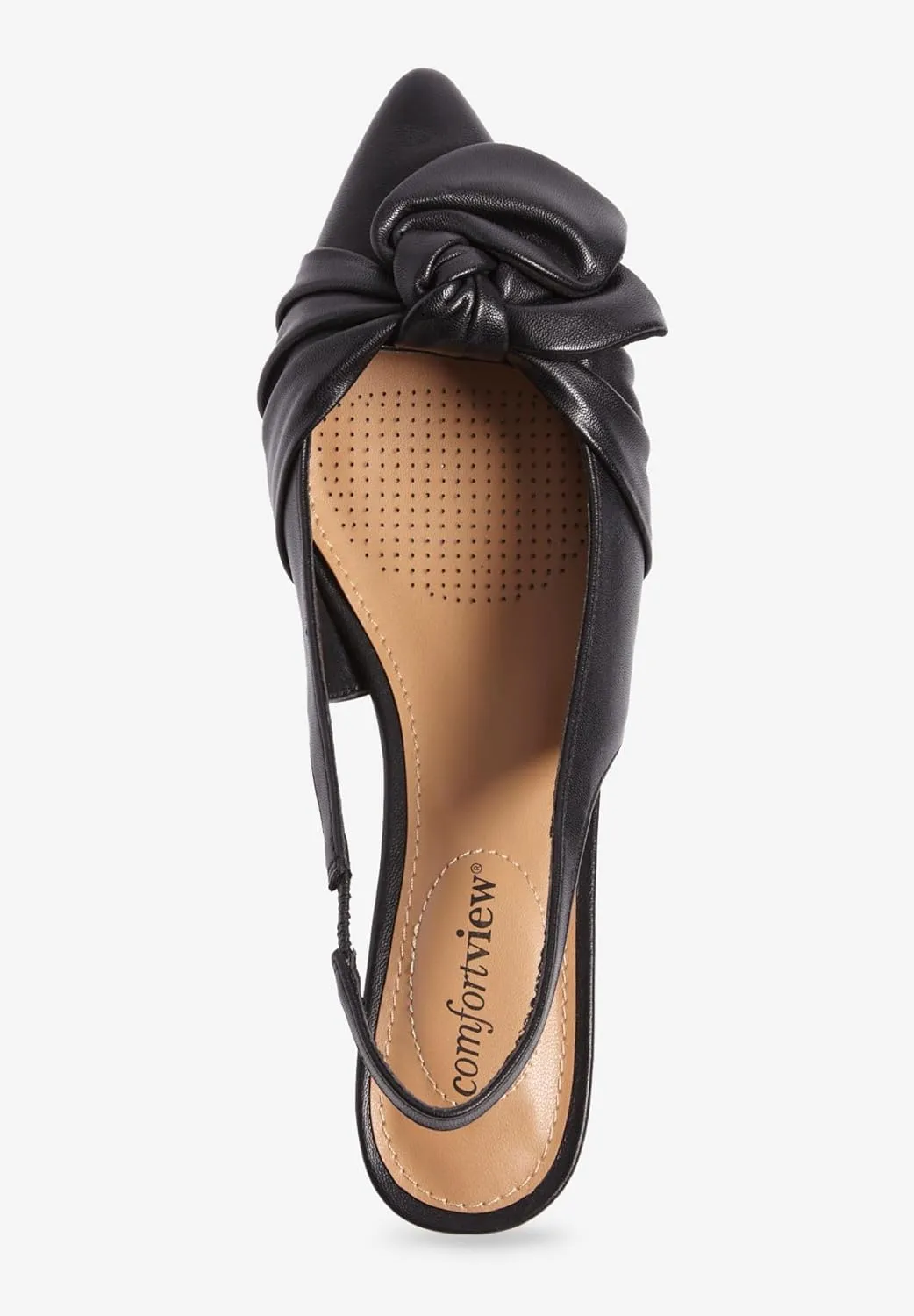 Comfortview Women's Wide Width The Tia Slingback