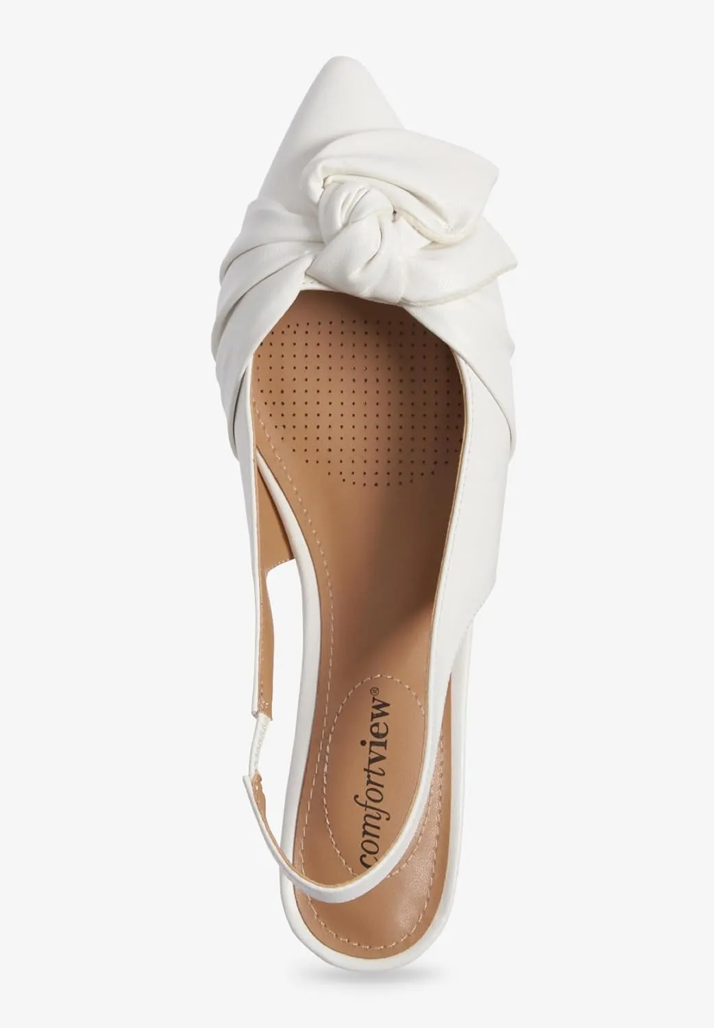 Comfortview Women's Wide Width The Tia Slingback