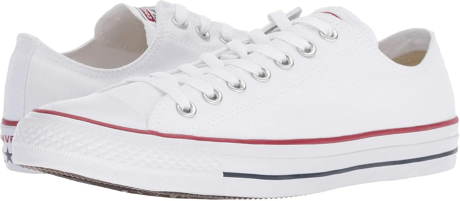 Converse Men's All Star Chuck Taylor Lo Top Shoes Optical White 7.5 D(M) US