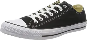 Converse Men's Canvas Shoes, Black, Womens 10