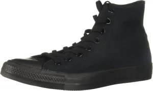 Converse Unisex Chuck Taylor All Star Hi Black Monochrome M3310 (5 Men = 7 Women, Black Monochrome)