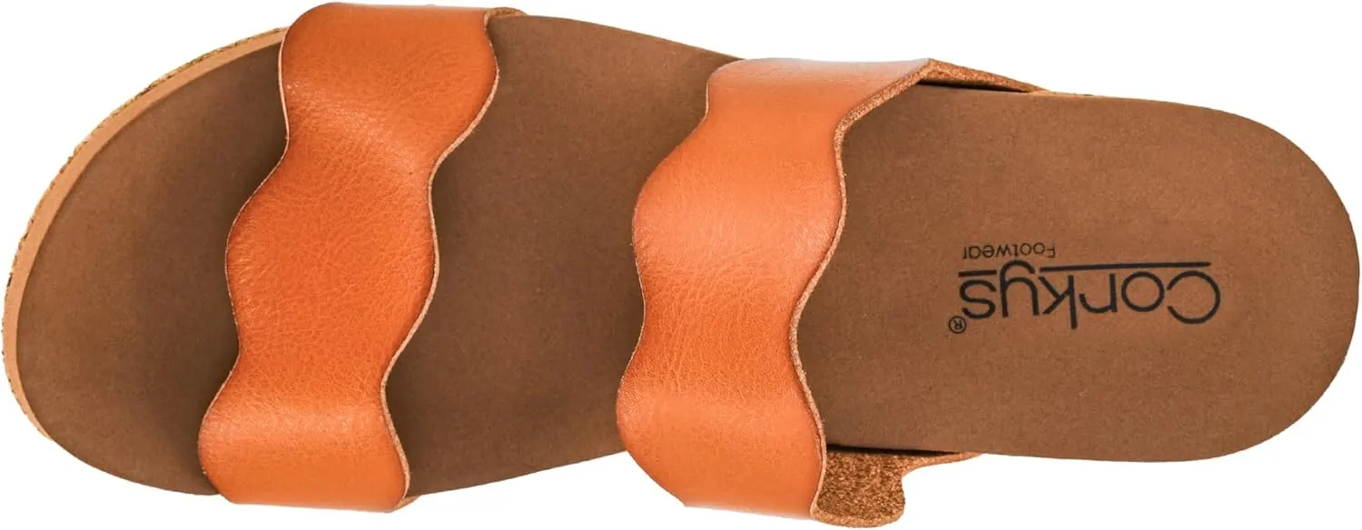 Corkys Footwear Obviously 2.5-Inch Double Strap Wedge, Trendy and Chic Strap Design, Comfortable, Lightweight Summer Wedges