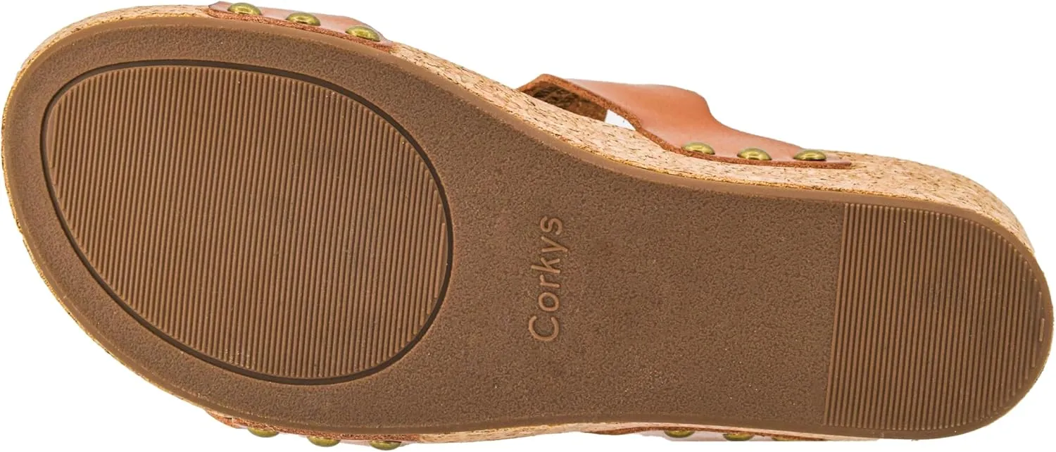 Corkys Footwear Obviously 2.5-Inch Double Strap Wedge, Trendy and Chic Strap Design, Comfortable, Lightweight Summer Wedges