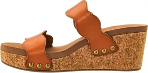 Corkys Footwear Obviously 2.5-Inch Double Strap Wedge, Trendy and Chic Strap Design, Comfortable, Lightweight Summer Wedges