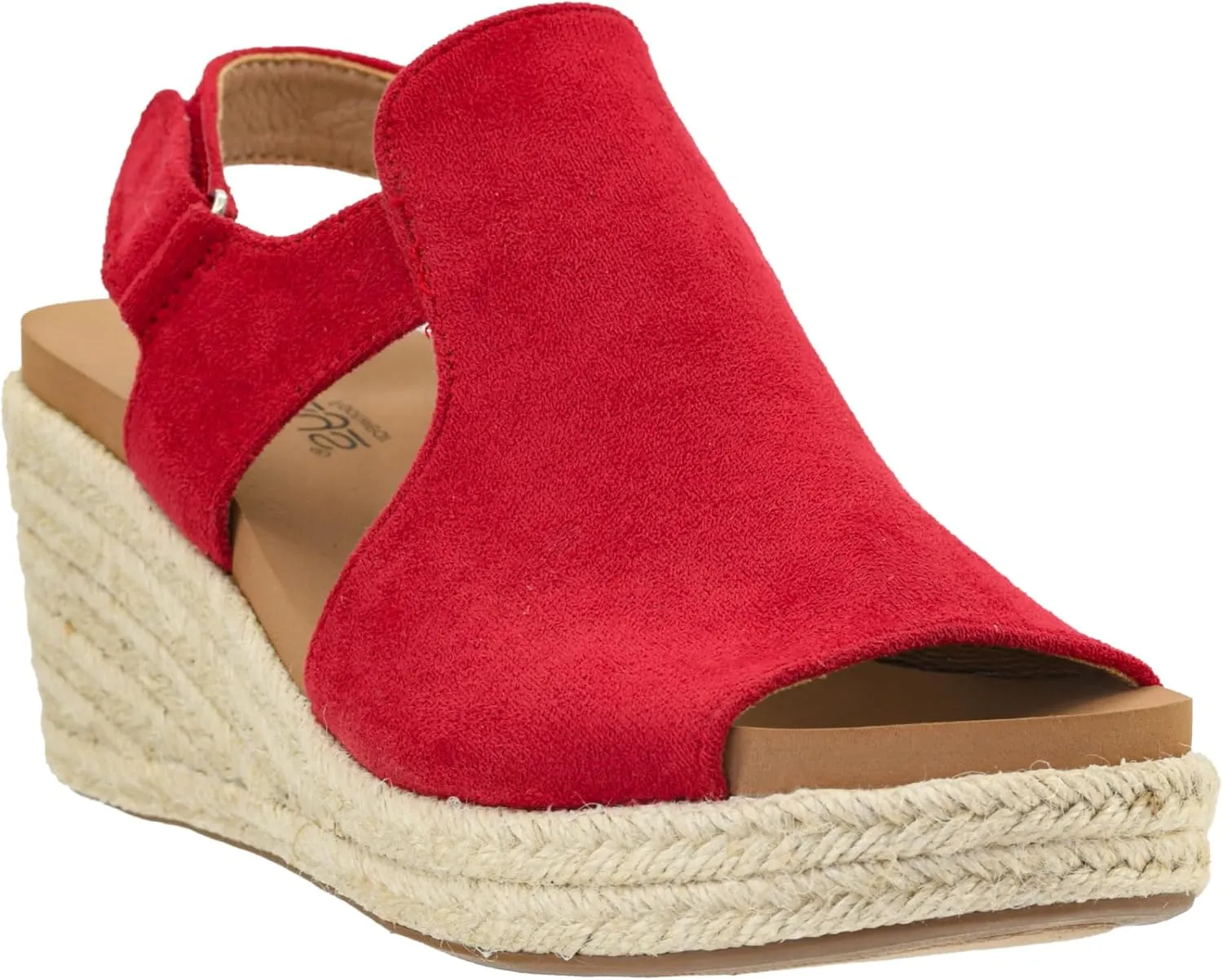 Corkys Footwear Pose Wedges | Memory Foam Insoles, 2.5-Inch Heel, Hook and Loop Closure | Stylish and Comfortable for All Day Wear