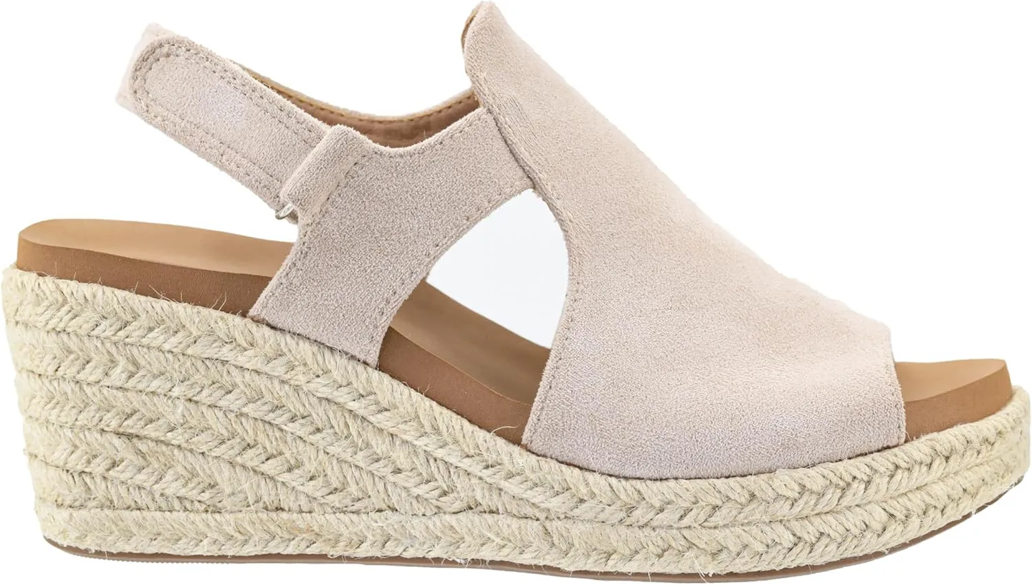 Corkys Footwear Pose Wedges | Memory Foam Insoles, 2.5-Inch Heel, Hook and Loop Closure | Stylish and Comfortable for All Day Wear